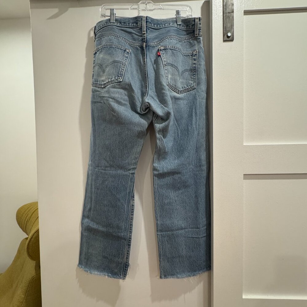 Vintage Distressed Levi's 501s - Picture 7 of 7